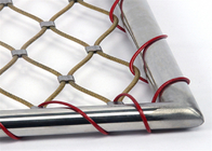 Guarantee Of High Strength And Beauty Ferruled Stainless Steel Rope Mesh